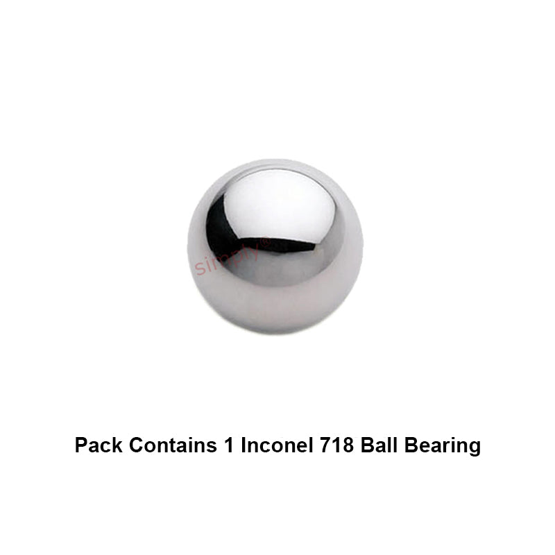 2mm Diameter Inconel 718 Ball - Allow 1-2 Days