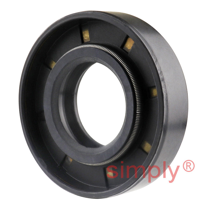 20x40x10DC Metric Fork and Damper Nitrile Rubber Oil Seal with 2 Opposite Facing Individually Sprung Sealing Lips