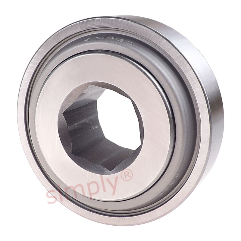PEER 210PP20 Idler Roller Hex Bore Bearing 1.255x3.5433x1.435 inch