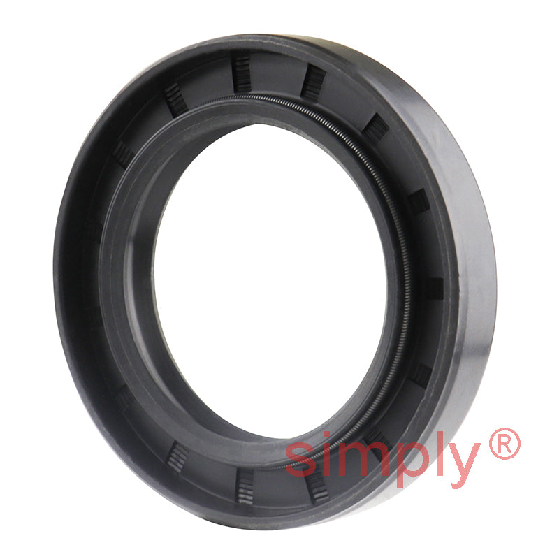 32x48x8DC Metric Fork and Damper Nitrile Rubber Oil Seal with 2 Opposite Facing Individually Sprung Sealing Lips
