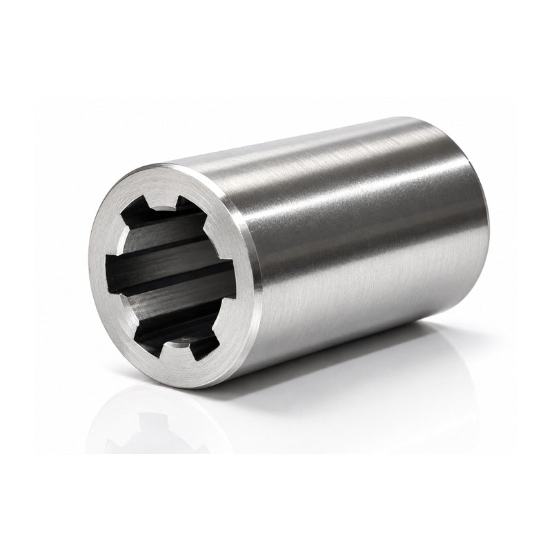 Branded SPH20X16X4 Metric Steel Splined Bush with 6 Splines 16x27.75x40mm - Allow 2-3 Days