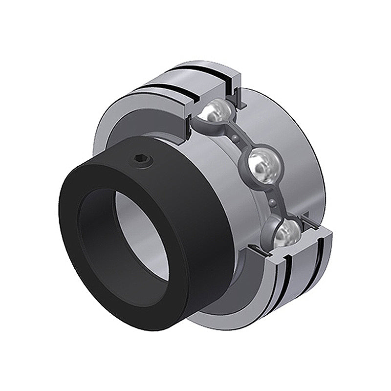 SNR CEX210 Metric Full Width Grooved Parallel Outer Bearing Insert 50mm Bore 90mm Outside Diameter with Eccentric Collar - Allow 2-3 Days