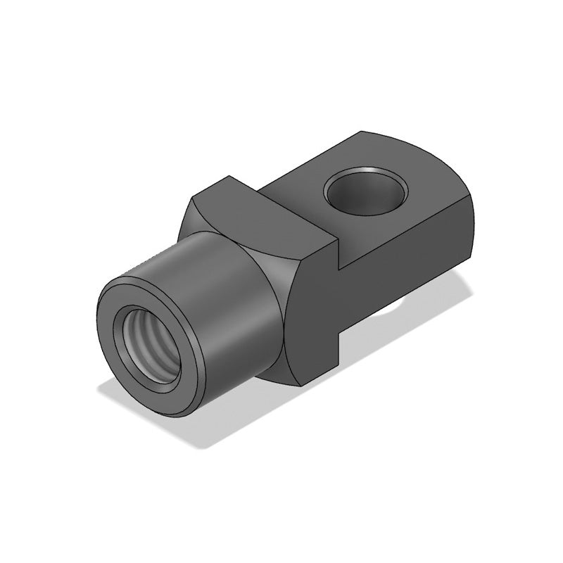 Chiavette AG20SS Right Hand Female Stainless Steel Clevis Mating Piece 20mm Bore M20x2.5 Thread - Allow 7-10 Days