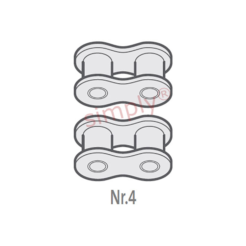 Renold SD 160-2-NO4 ANSI / AS Duplex Chain Inner Link 2 inch Pitch