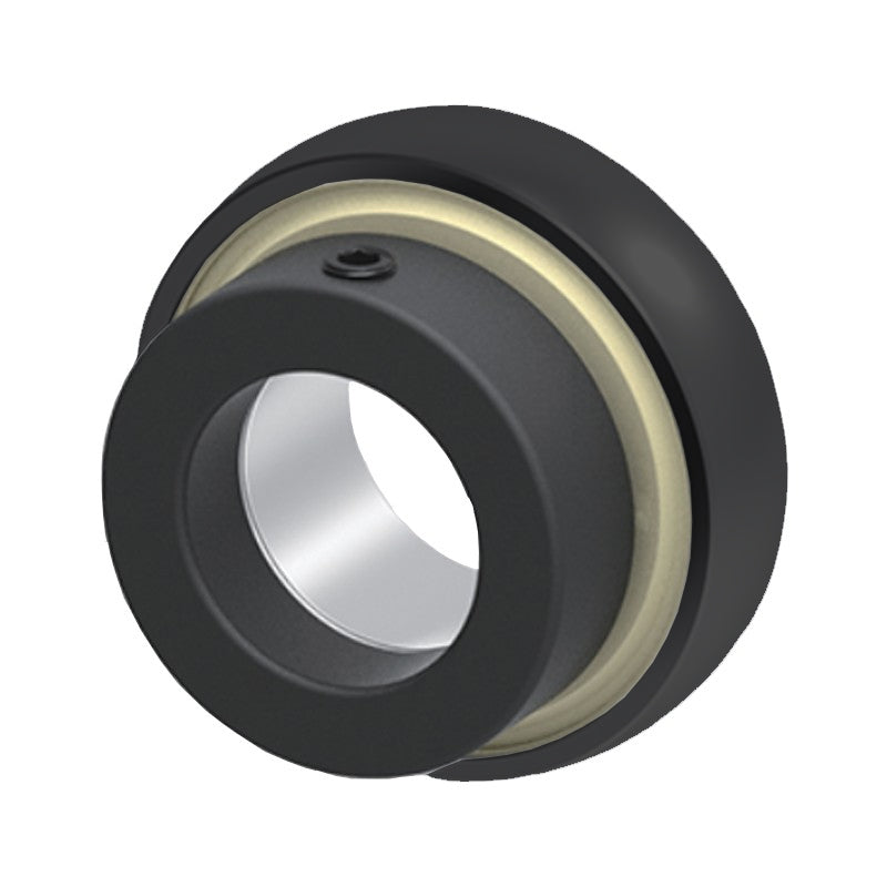 FK FJ-SBR203 Metric Precision Bearing Insert with Grub Screw Locking and Rubber Seating Ring 17mm Bore