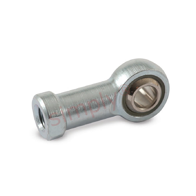 Dunlop FPL-M03 Left Hand Metric Steel / Nylon Lined Maintenance Free Plain Female Rod End M3x0.5 Thread