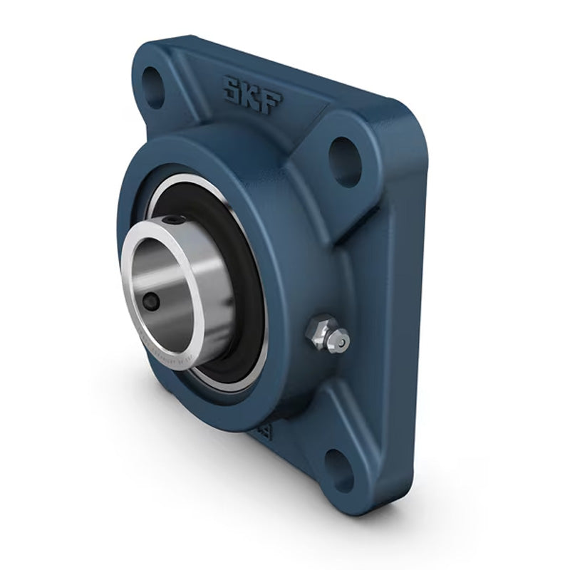 SKF FYJ1-3/4TF Square Cast Housing with Grub Screw 1-3/4 inch Insert