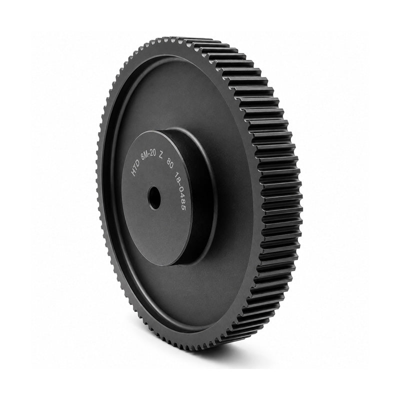 P60-L-075 - 3/8 inch Pitch 60 Tooth Pilot Bored Cast Iron Timing Pulley for 3/4 inch Wide Belts