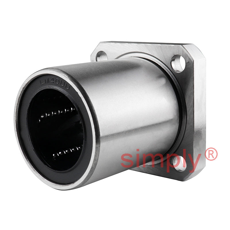 LMK40UU Metric Square Flanged Linear Ball Bushing 40x60x80mm