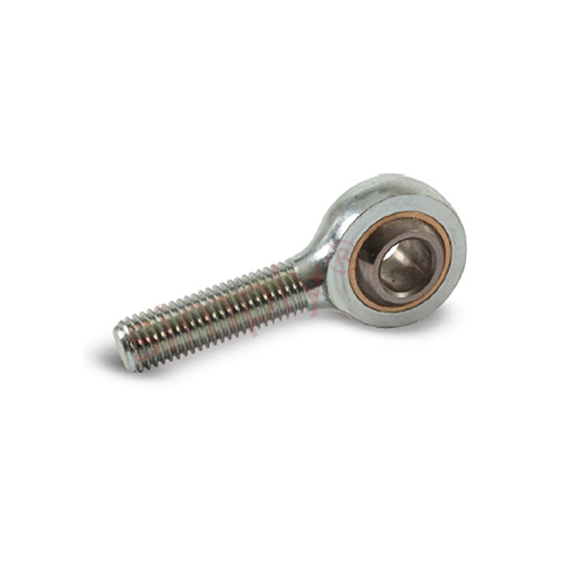 Dunlop MB-M10 Right Hand Metric Steel / Bronze Lined Maintenance Required Plain Male Rod End M10x1.5 Thread