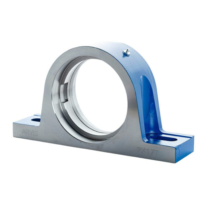 Major Brand SL9T Metric Steel Two Bolt Pillow / Plummer Block Housing for Bearing Inserts with 100mm Outer Diameter - Allow 3-4 Weeks