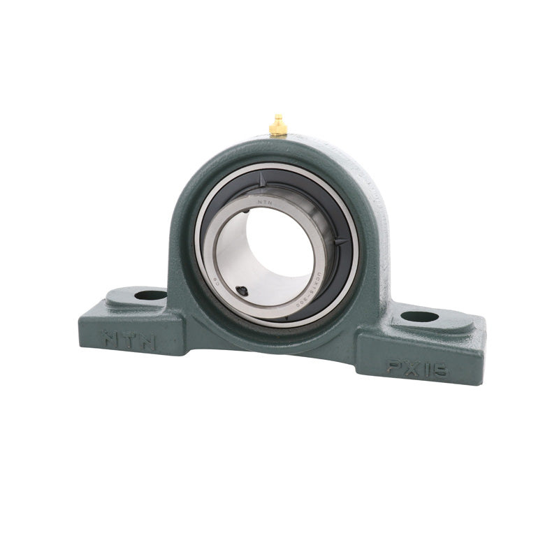 NTN UCPX05-100D1 Imperial Cast Iron Two Bolt Pillow / Plummer Block Housing with 1 inch Bore Insert - Allow 2-3 Days