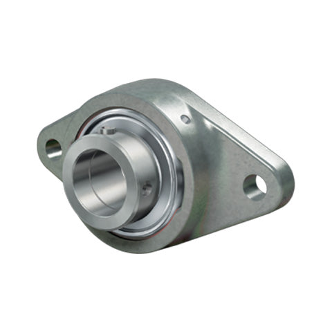 INA RCJT40XLFA164 Two Bolt Cast Iron Oval Housing with Eccentric Collar Insert for High Temperatures 40mm Bore