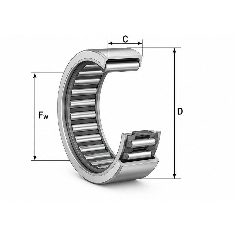 INA RNAO70-90-30 Machined Needle Roller Bearing 70x90x30mm - Allow 1-2 Days - Contact Us For Faster Delivery