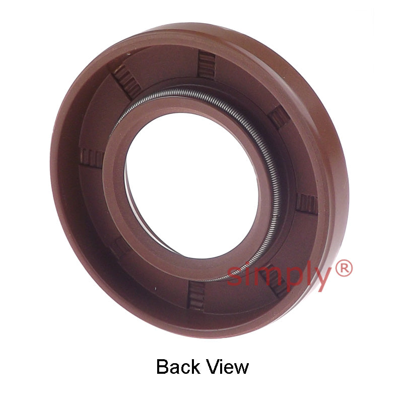 2x2.5x0.25 inch FKM Rubber Imperial Single Lip Rotary Shaft Oil Seal with Garter Spring