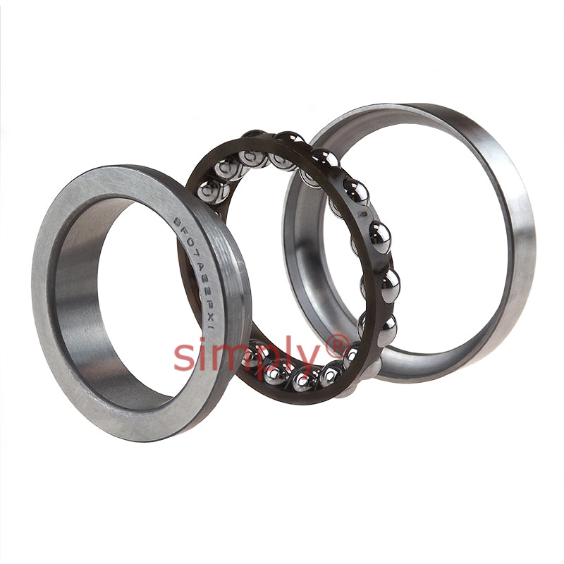 Major Brand SF07A22PX1 Narrow Section Steering Head Ball Thrust Bearing 35x55x14.5mm