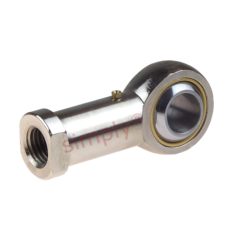 Codex SIKAC6M Right Hand Steel / Bronze Lined Plain Female Rod End M6 Thread