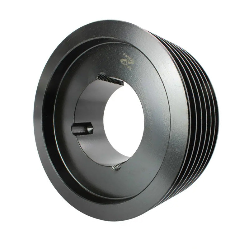 200X6SPB 200mm Pitch Diameter SPB Section Tapered Locking Bush Type Pulley with 6 Grooves (Bush not Incl.)