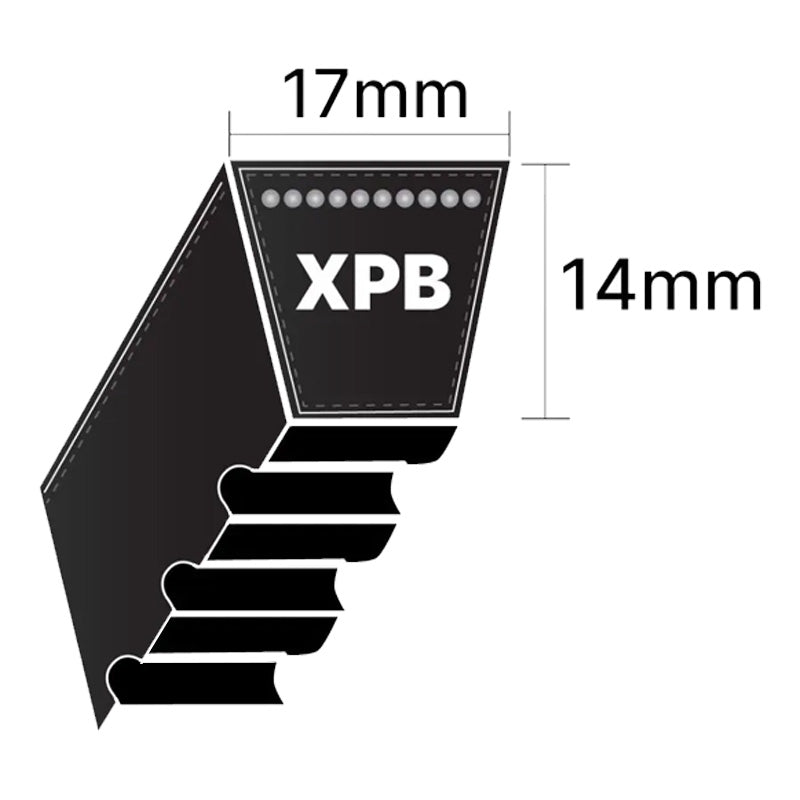 XPB4000 Pix SPBX-Section Cogged V-Belt