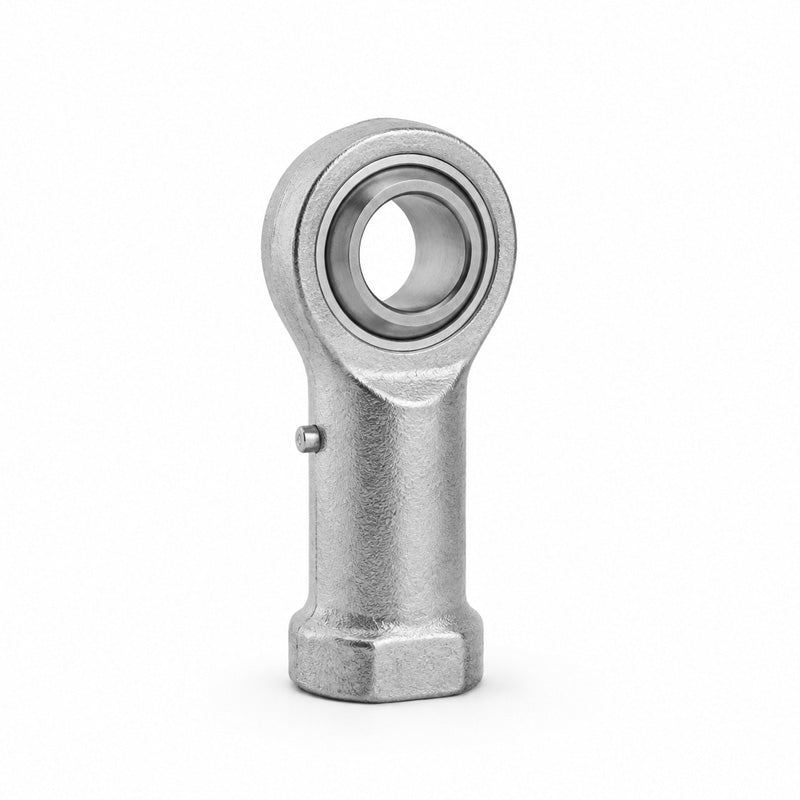 ISB TSF08BB-0 Right Hand Steel/Steel Plain Female Rod End M8 Thread