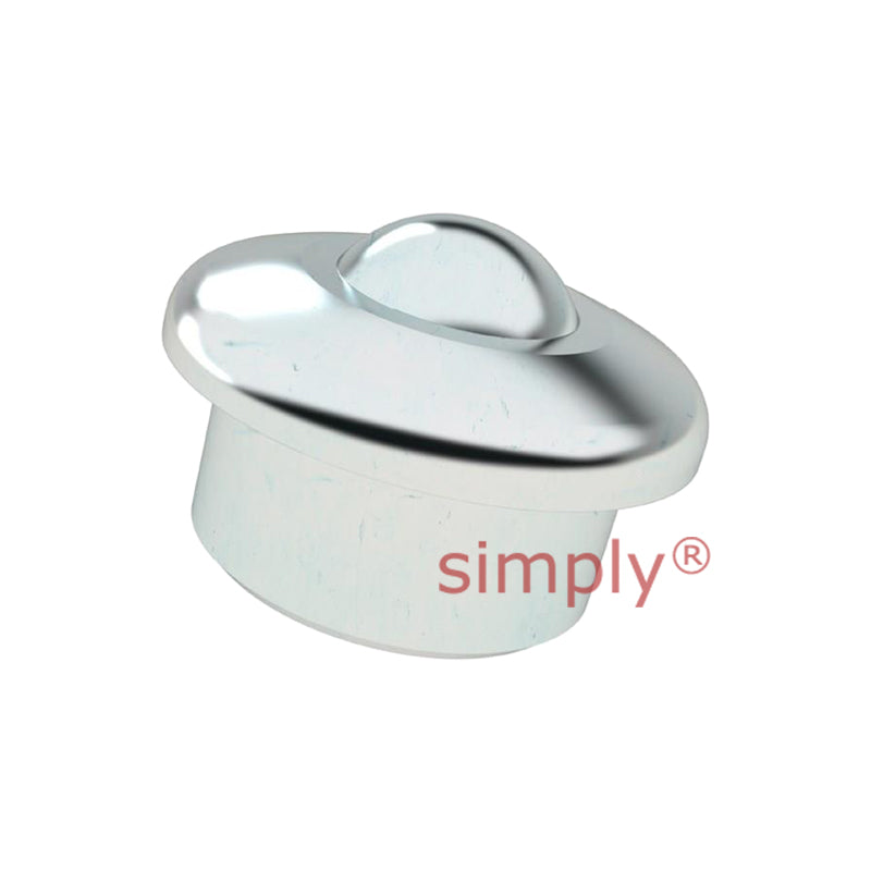 High-Performance Medium Duty Ball Transfer Unit with 22.2mm Stainless Steel Ball - Load Capacity 80kg - Allow 2-3 Days