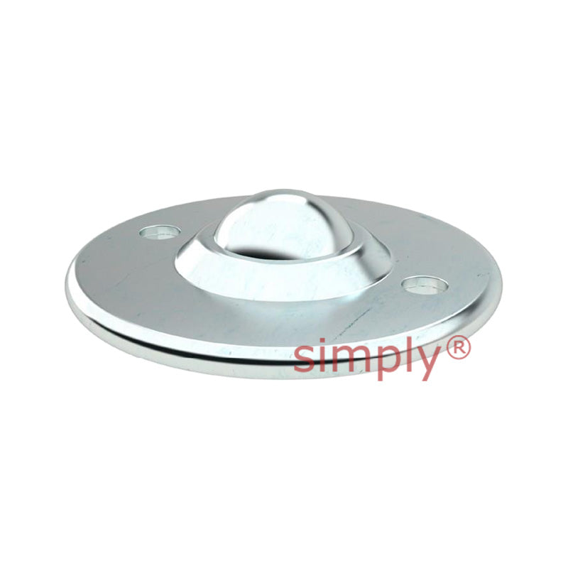 High-Performance 2 Bolt Dish Surface Mount Ball Transfer Unit with 30.1mm Stainless Steel Ball - Allow 2-3 Days
