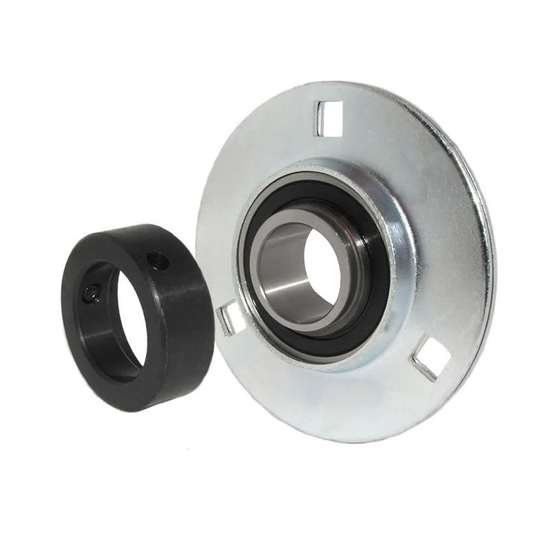 SKF PF35FM Pressed Steel Round Housing with Eccentric Locking Collar 35mm Insert