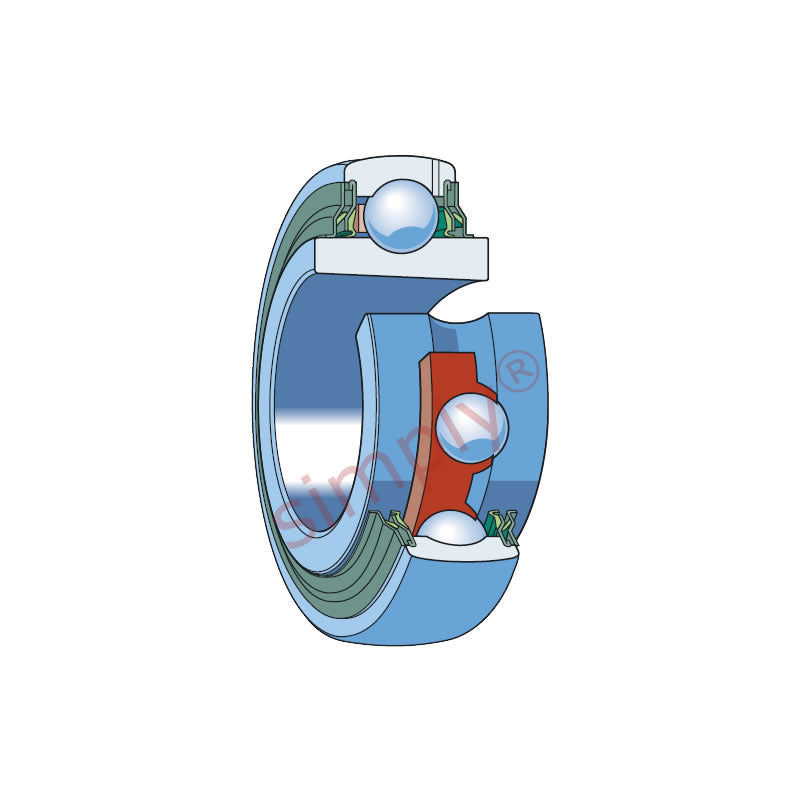 SKF YSA212-2FK Tapered Bore Bearing Insert 55 mm Bore (without Adaptor Sleeve) 110mm Outside Diameter