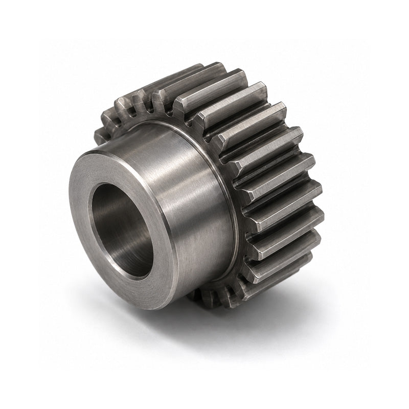 SS05/45B-5 Metric EN8 Spur Gear 45 Tooth 0.5 Mod Pilot Bored 5mm (H8)