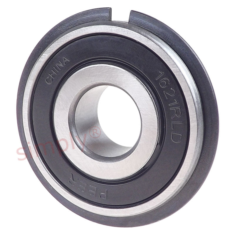 FAG 16212RSNR Rubber Sealed with a Snap Ring Deep Groove Ball Bearing 0.5x1.375x0.4375 inch