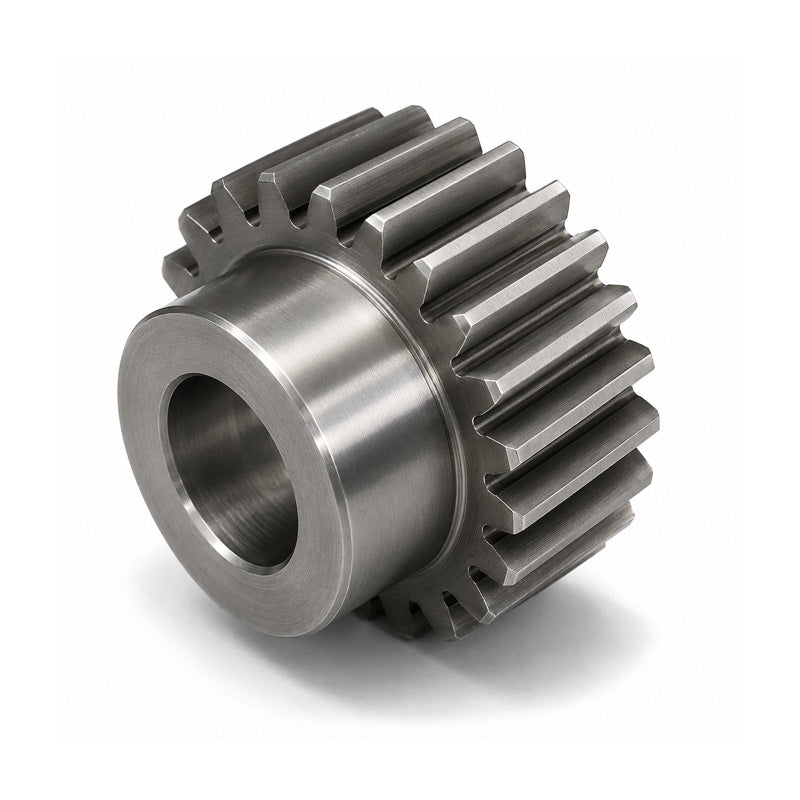 SSB10/80B-10 Metric EN8 Spur Gear 80 Tooth 1 Mod Pilot Bored 12mm Or Smaller (H8) Black Oxide Finish