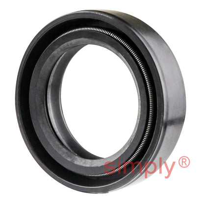 20x35x8DC Metric Fork and Damper Nitrile Rubber Oil Seal with 2 Opposite Facing Individually Sprung Sealing Lips