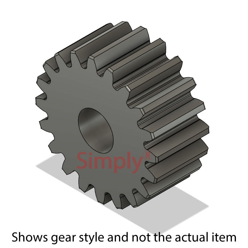 SS40/65A-25 Metric EN8 Spur Gear 65 Tooth 4 Mod Pilot Bored 25mm (H8)