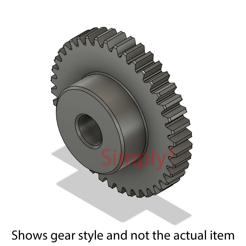 SS4DP/14B-1 Imperial EN8 Steel Spur Gear 14 Tooth 4 DP Bored 1 inch (H8)