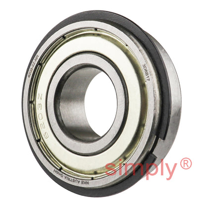 Major Brand 62032ZNR Metal Shielded Stainless Steel Deep Groove Ball Bearing 17x40x12mm