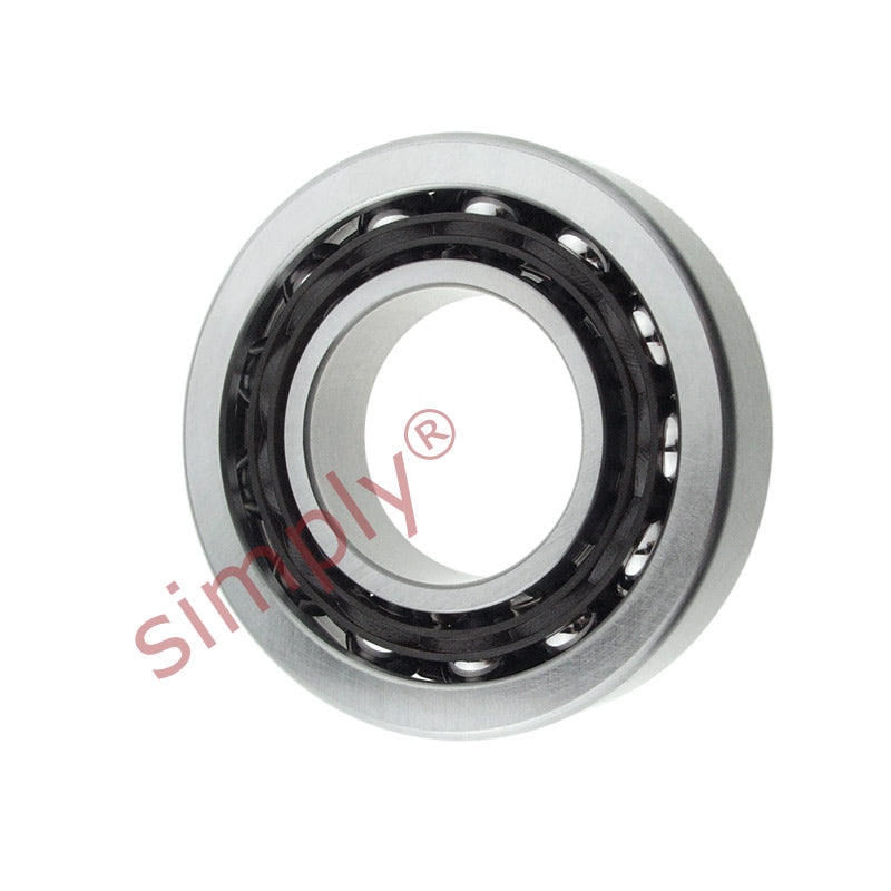 Budget 7301 Single Row Angular Contact Open Ball Bearing 12x37x12mm