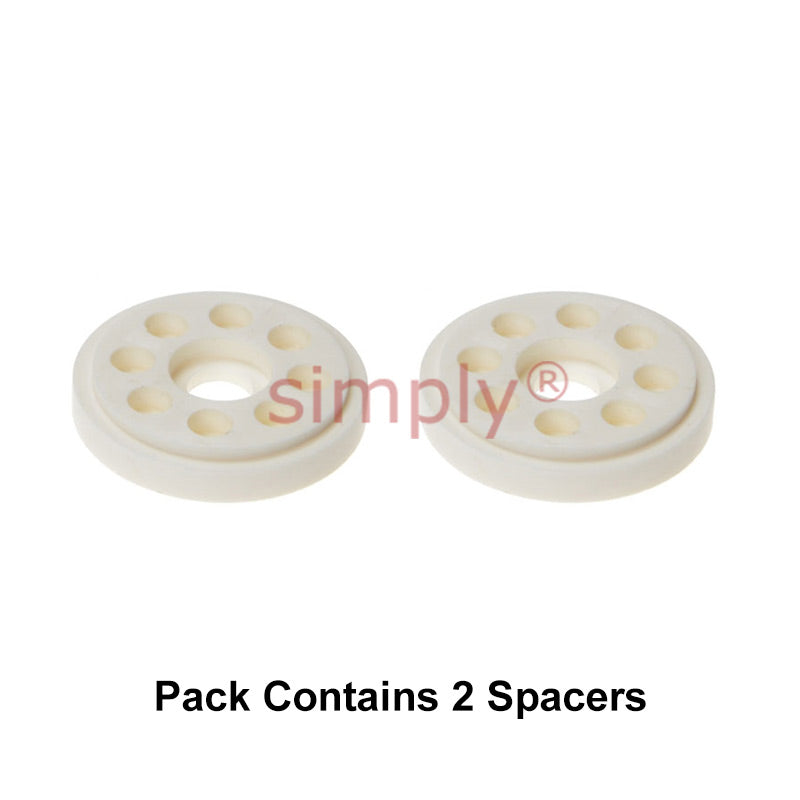 FL063 Lawn Mower Blade Height Spacer Non Pegged Type Pack of 2 By ALM - Fits Flymo