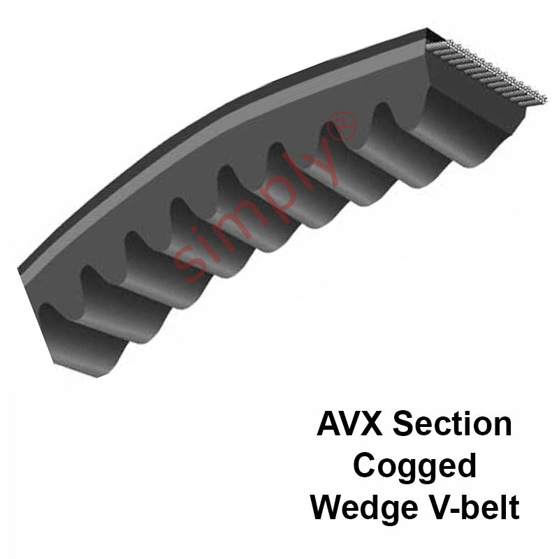 Major Brand AVX11x650 AVX-Section Cogged V-Belt
