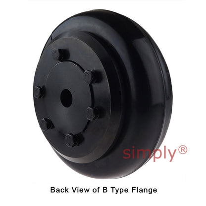 Major Brand F120B/F120B Pilot Bored Tyre Drive Coupling Assembly with Fire Resistant Antistatic (F.R.A.S) Tyre