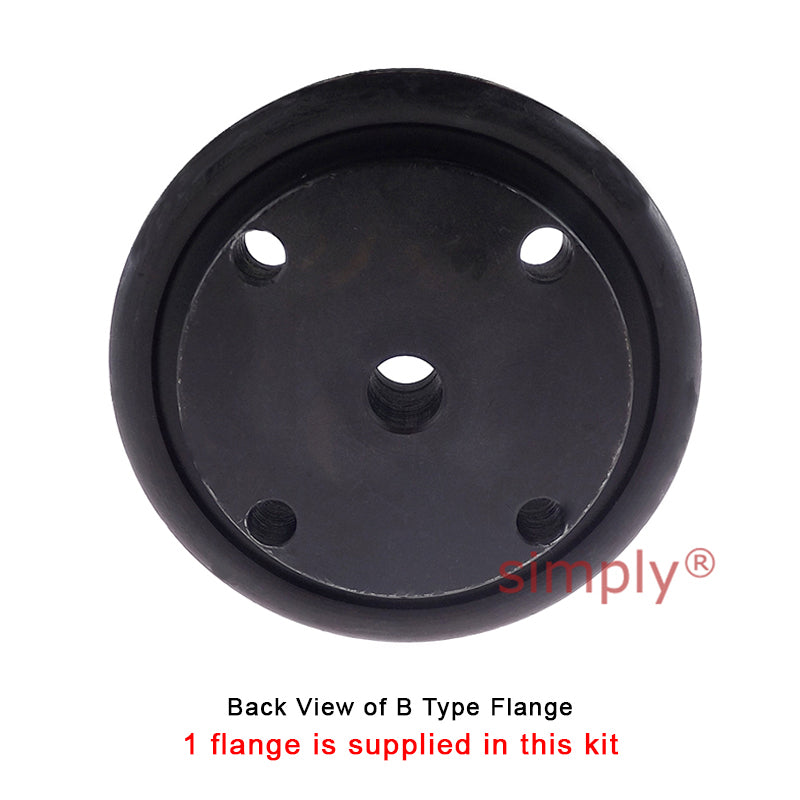 Major Brand F50F/F50B Inner Facing Taper Bore/Pilot Bored Tyre Drive Coupling Assembly with Fire Resistant Antistatic (F.R.A.S) Tyre