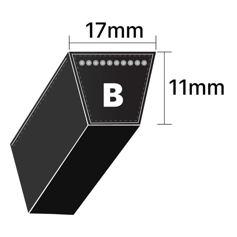 B106 Gates Delta Classic B-Section V-Belt (Uniset Match)