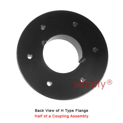 Major Brand F90H-MB Drive Coupling Outer Tapered Locking Bush Type Max Bush Bore 60mm / 2-1/2 inch