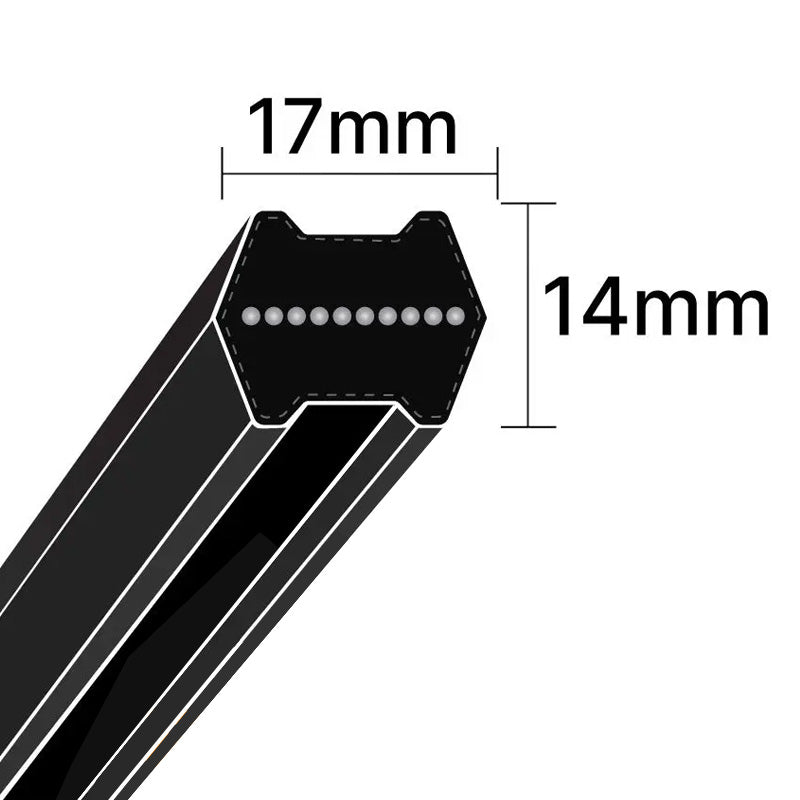BB273 Pix Hexagon Section Double Sided V-Belt