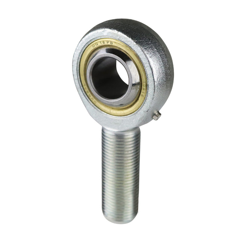 Durbal BEMN12-20-502 Maintenance Required Left Hand Metric Steel Male Rod End M12 Thread