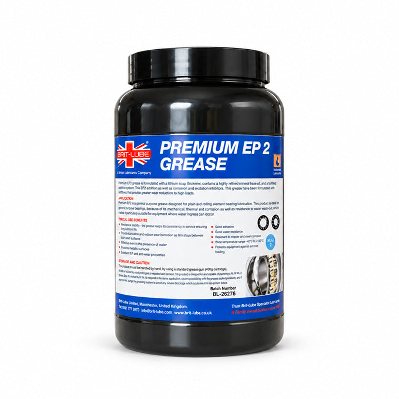 Brit-Lube Premium EP 2 High Load General Purpose Grease 3kg - Allow 2-3 Days