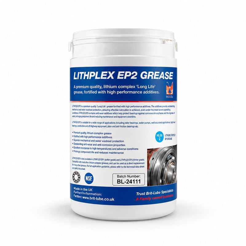 Brit-Lube Indu-Tek Lithplex EP 2 1kg