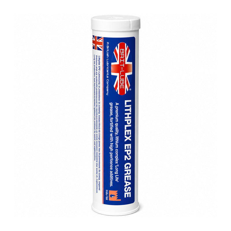 Brit-Lube Indu-Tek Lithplex EP 2 185kg - Allow 2-3 Days