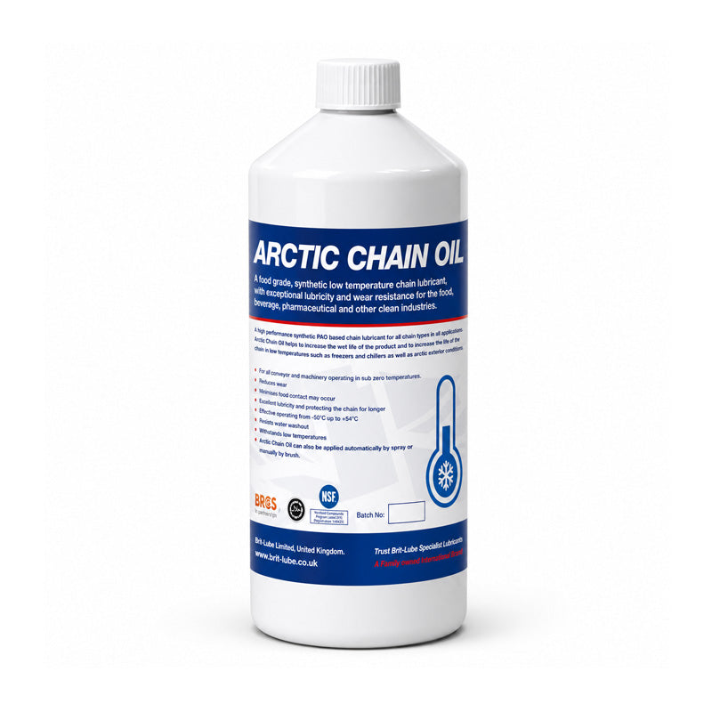 Brit-Lube Food-Tek Arctic Chain Oil 10 Litre - Allow 2-3 Days