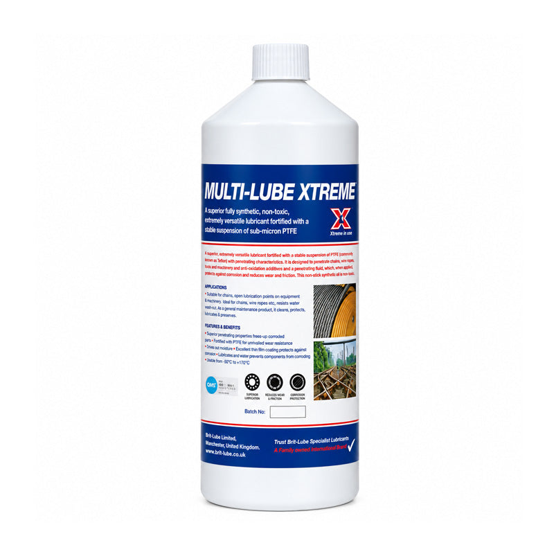 Brit-Lube Indu-Tek Multi-Lube Xtreme 5 Litre - Allow 2-3 Days