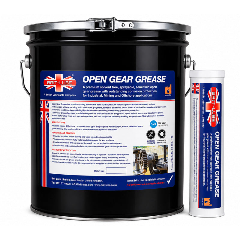 Brit-Lube Open Gear Grease 0 50kg - Allow 2-3 Days